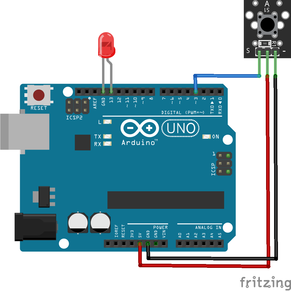 KY-004 KEY SWITCH MODULE